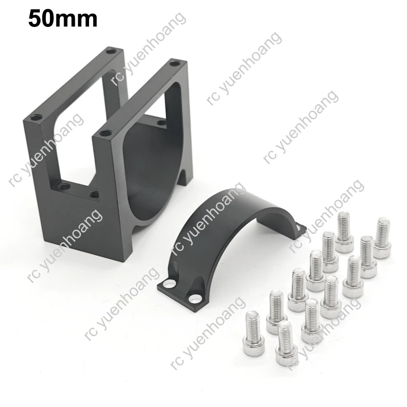 1PCS RC Drone Agricolo Braccio Morsetto Per Tubi di Montaggio Dia.40mm/45mm/50mm Tubo Clip Apparecchio In Lega di Alluminio per Multi-rotore aereo