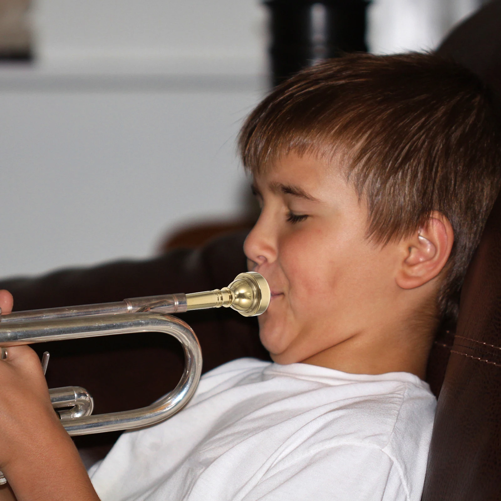 

Trumpet Mouthpiece Portable Music Instrument For Beginners Professionals Durable Replacement Part Trumpet Accessories Gift