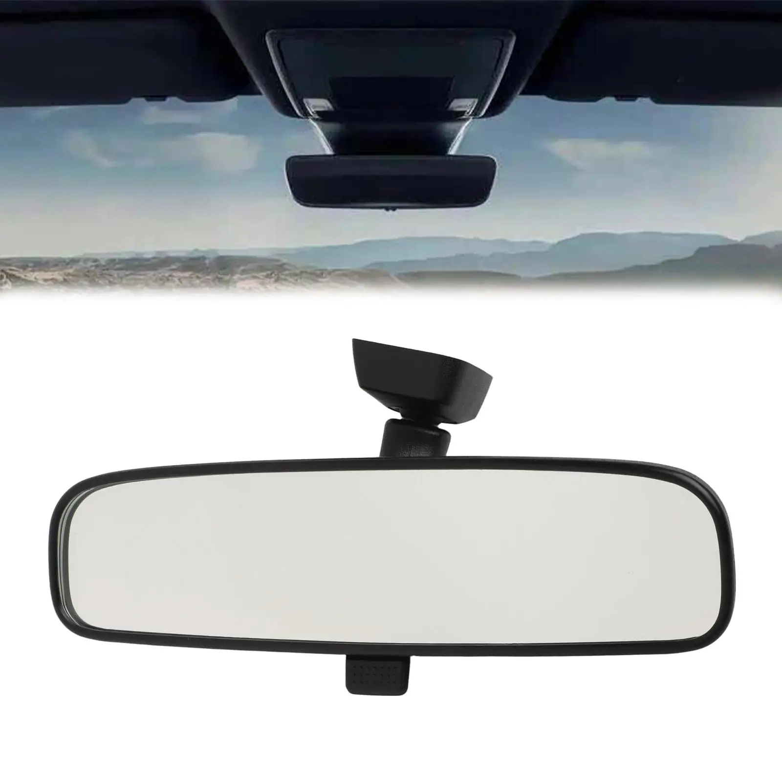 Car Rear View Mirror Interior Rear View Mirror Vehicle Upgrade OEM 76400-SEA-024 Plastic Material Easy Installation