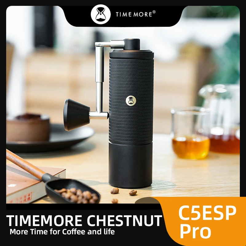 �y�Z�[�����zTIMEMORE Chestnut C5 ESP PRO �G�X�v���b�\�蓮�R�[�q�[�O���C���_�[ �����\�ȃX�`�[���R�A�o�[�t�� �N���[�j���O�u���V�t�� �A�E�g�h�A�|�[�^�u��