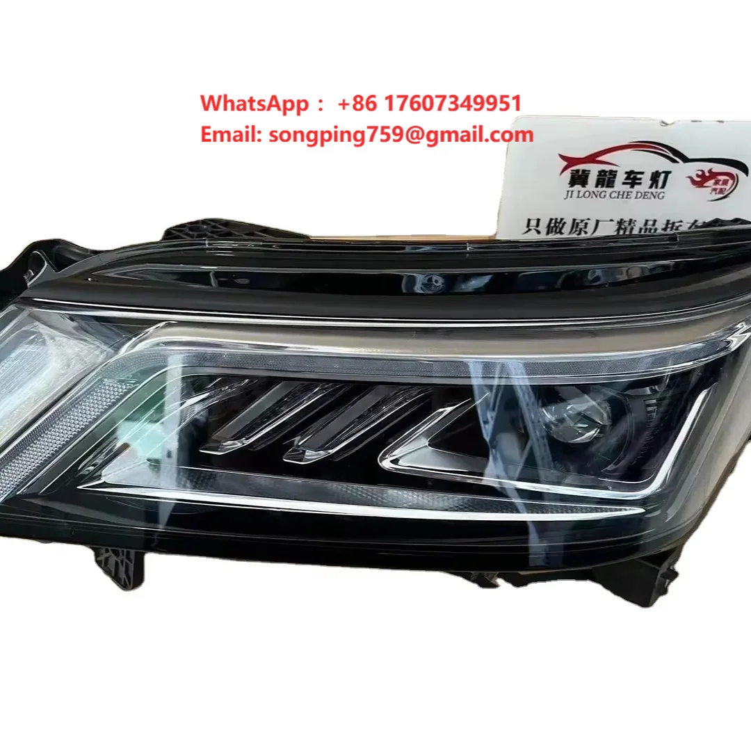 High-End 12V LED Headlight Assembly for Wuling Almaz High Quality Projector Turn Signal Low Beam New 15000 Lumens