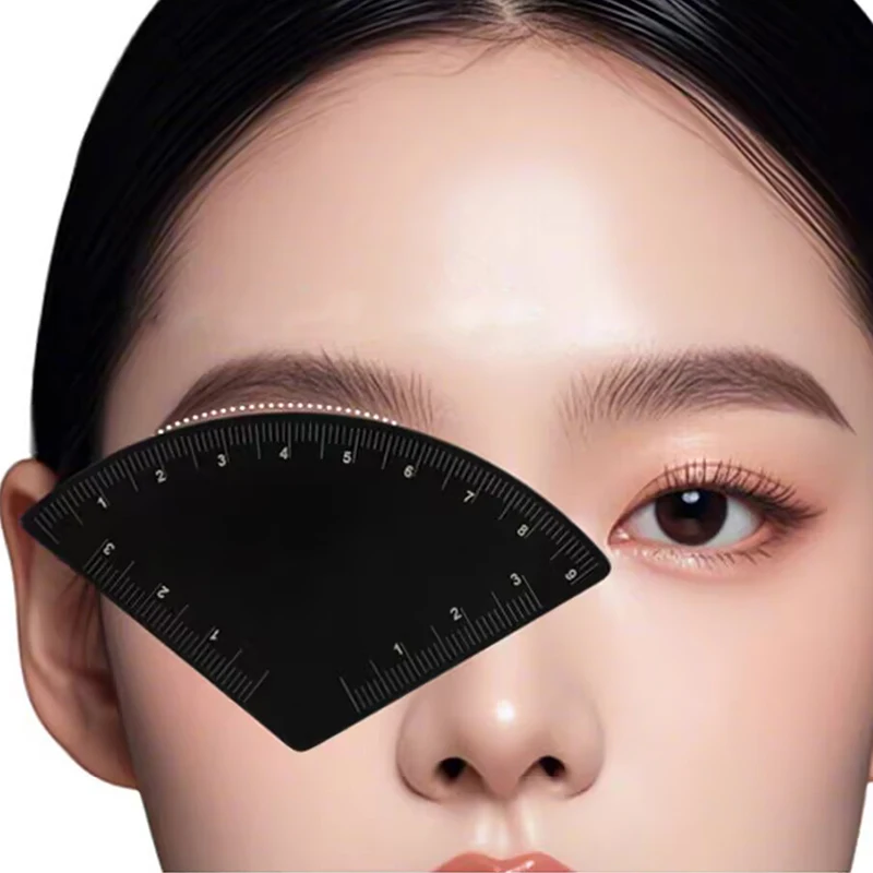 1PC Brow Shaping Stencil Makeup Tool - Multi-Style Reusable Instant Brow Shaper - Easy & Precise Brow Shaping Tool Kit for Women view 6