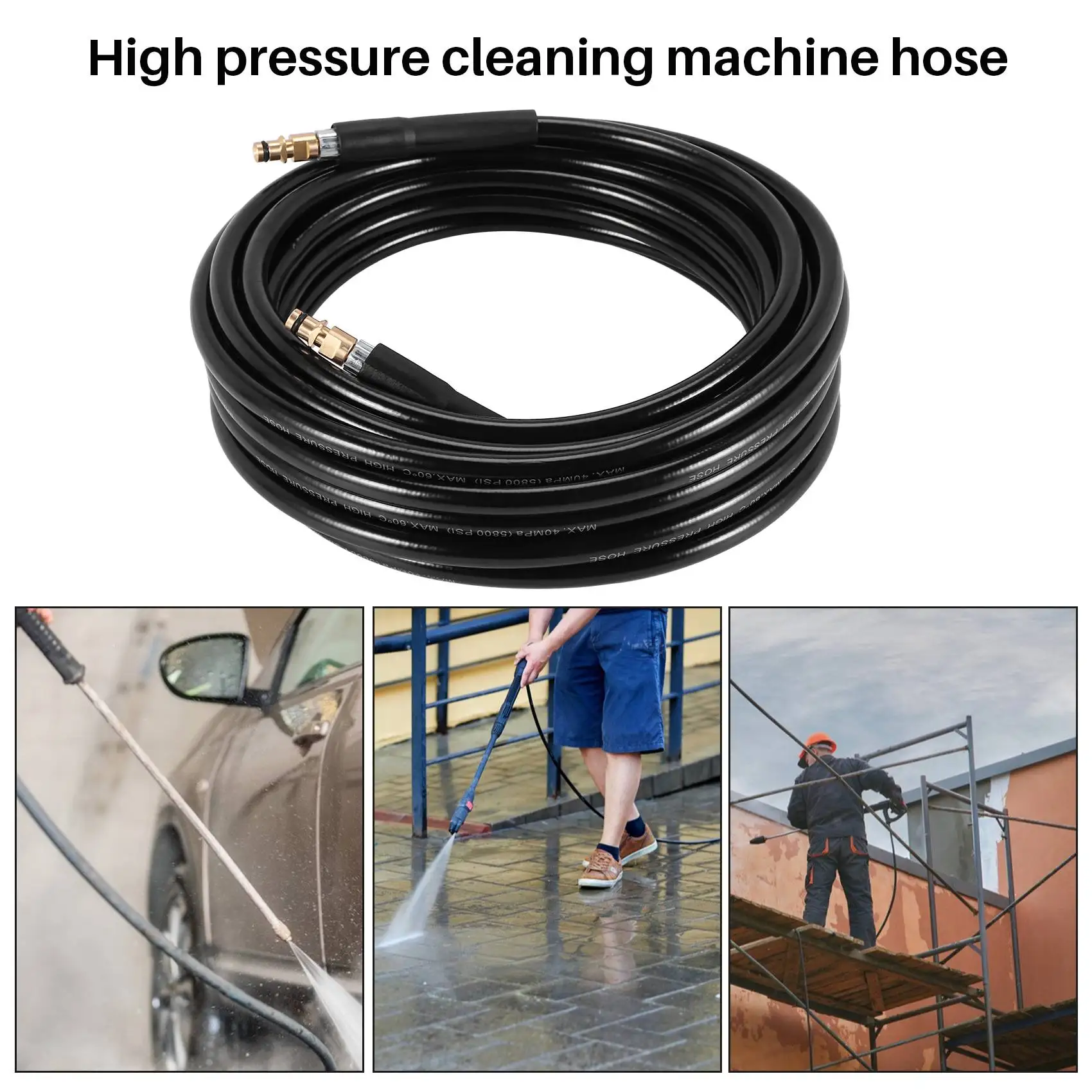 10M High Pressure E Washer Water Cleaner Clean Car Wash Hose For K2 K3 K4 K5 K6 K7