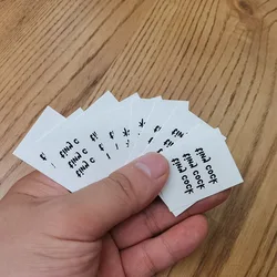Tiny Adult Temporary Tattoo