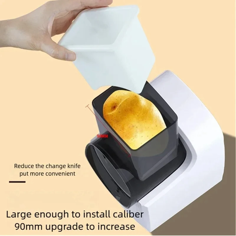 Multi-Function Vegetable Cutter Household Kitchen Electric Vegetable Cutter Vegetable Slicer Shredder Automatic Green-A69M