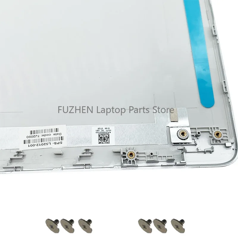 New For HP 15-DW 15S-DU 15S-DY 15S-DR TPN-C139 Laptop LCD Back Cover Front Bezel Upper Palmrest Bottom Base Case Keyboard Hinges