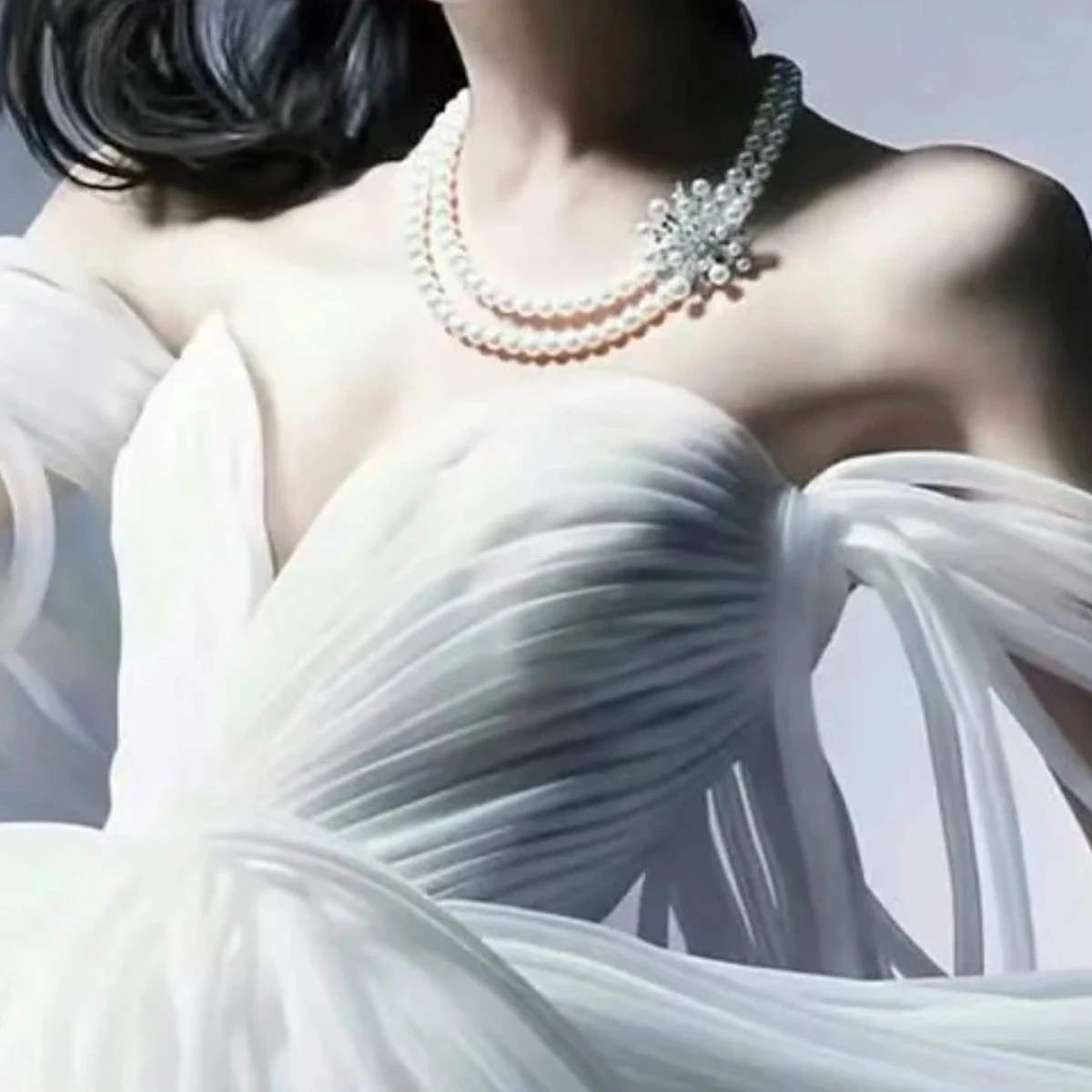 1/6 Doll Jewellery Luxurious Pearl Necklace + Exquisite Pearl Ring For FR Babi Supermodel Doll DIY Dress Up PRE-ORDER: 15 DAYS