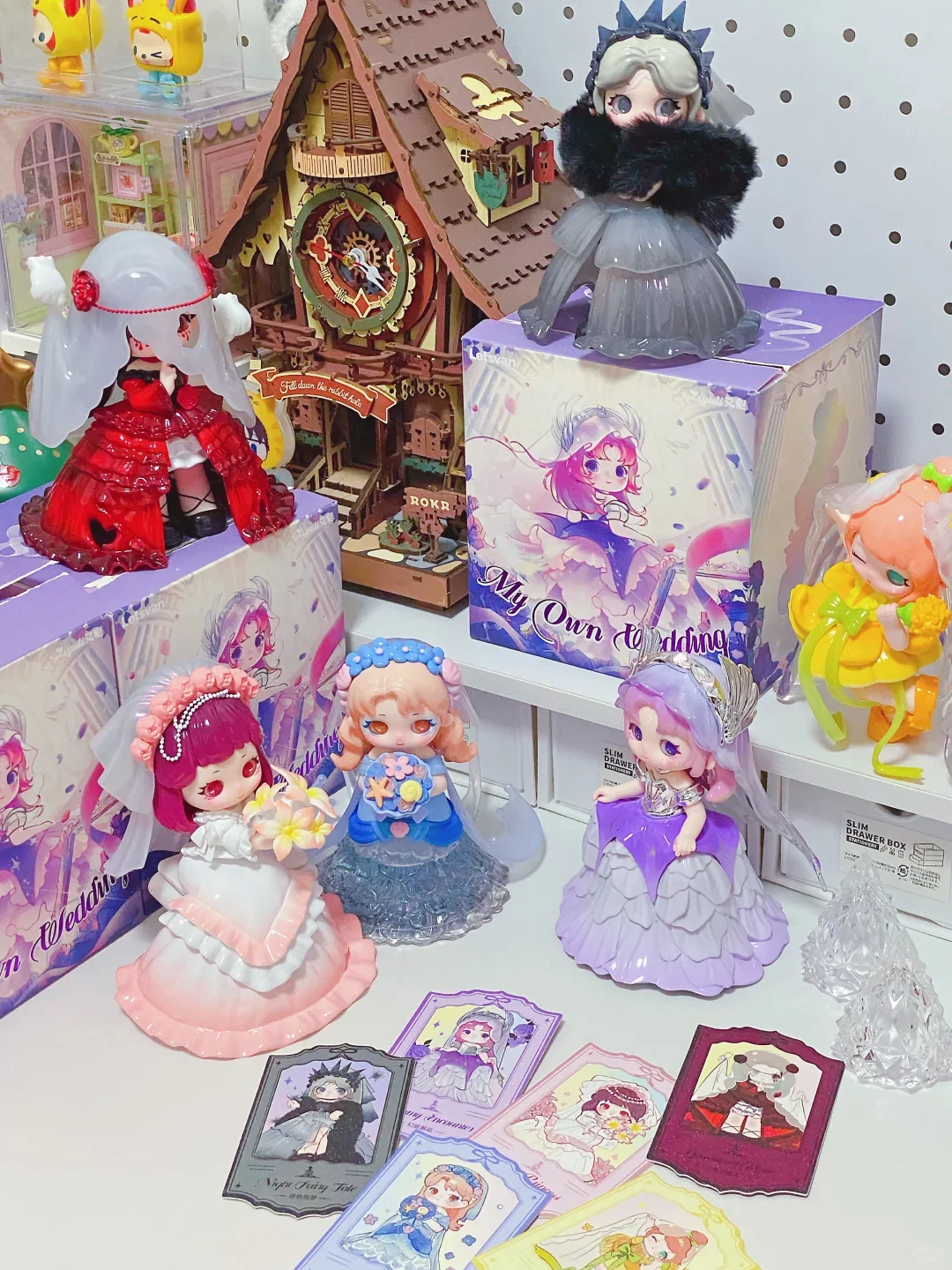 

The New Product Ziyuli Yoryu Yaki Banquet Gift Sixth-Generation Blind Box Figurine Decorative Model Trendy Toy Doll Gift For Gir