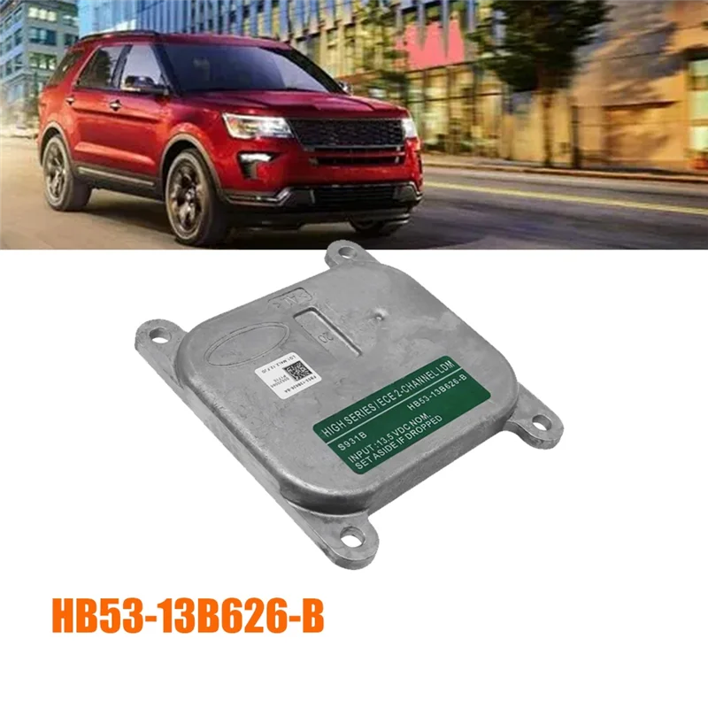 Car Headlight Module Control Unit HB53-13B626-B for Ford Explorer 2017-2019 LDM LED Light Driver Xenon HID Ballast