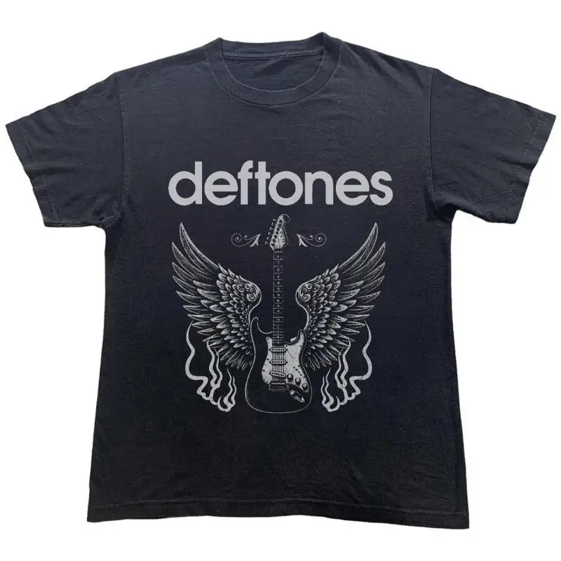 

Футболка с гитарой Deftones 2000-х годов, рок-группа, размер S 5XL
