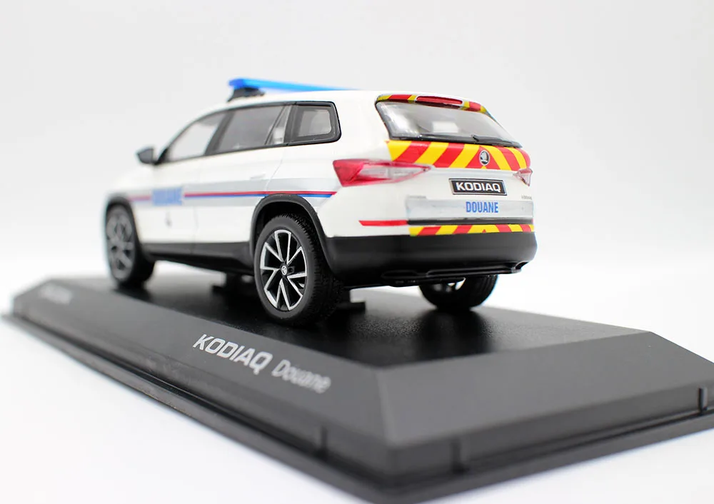 NorRev Model 1:43 Skodaa KODIAQ Douane Police-car Diecast Alloy Toys for collection gift