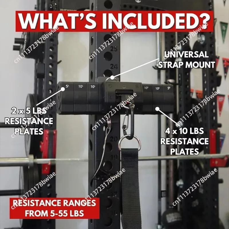 Portable pulley trainer - resistance pulley system - bird-shape body stretching device-home fitness strength training equipment