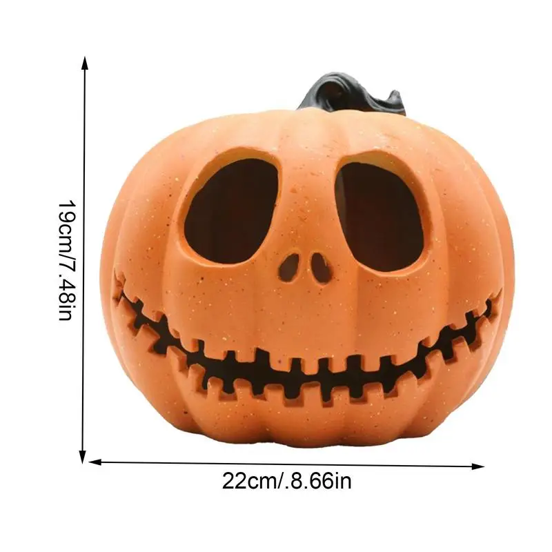 LED Halloween Big Pumpkin Openwork Luminous Jack-o-lantern Easter Halloween Jack-o-lantern Decoration Ornament