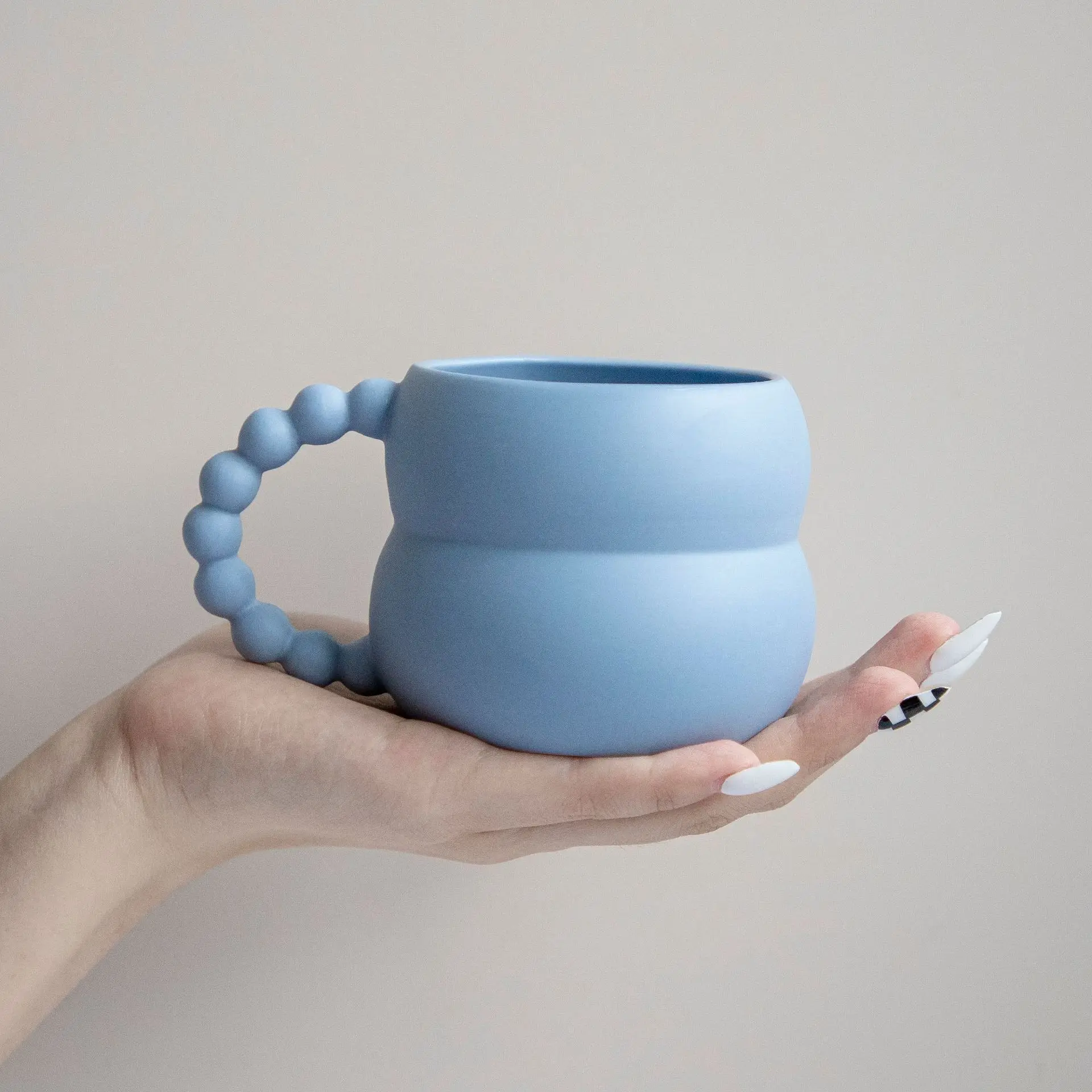 

New Creative Ceramic Mug Personalized Couple Gifts Cute Coffee Cup Nordic Home Decor Handmade Art Milk Tea Cup Home Drinkware
