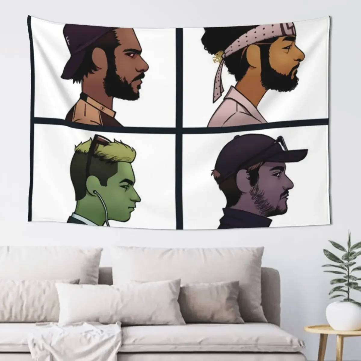 Cow Chop - Demonetized Days Tapestry Wall Hanging Bedroom Decor Aesthetic Decoration For Home Tapestry