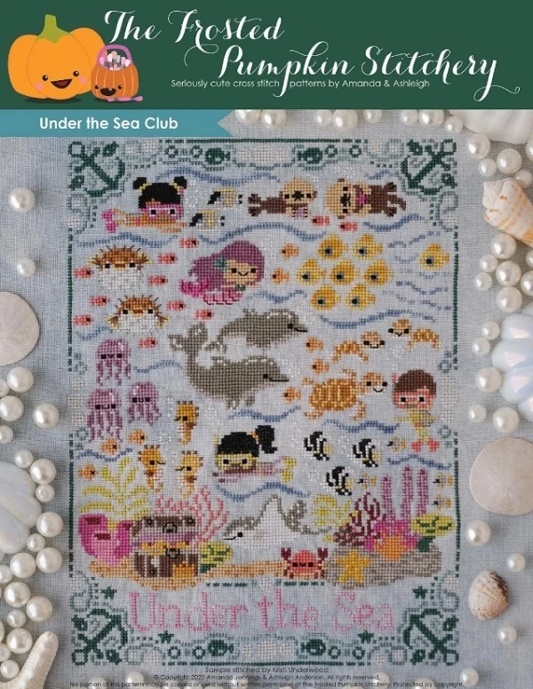 DIY needle work 14-The Fun of Diving 33-40 Cross Stitch Set Counted Cross Stitch Kit  28ct 14ct 32ct Metallic aida