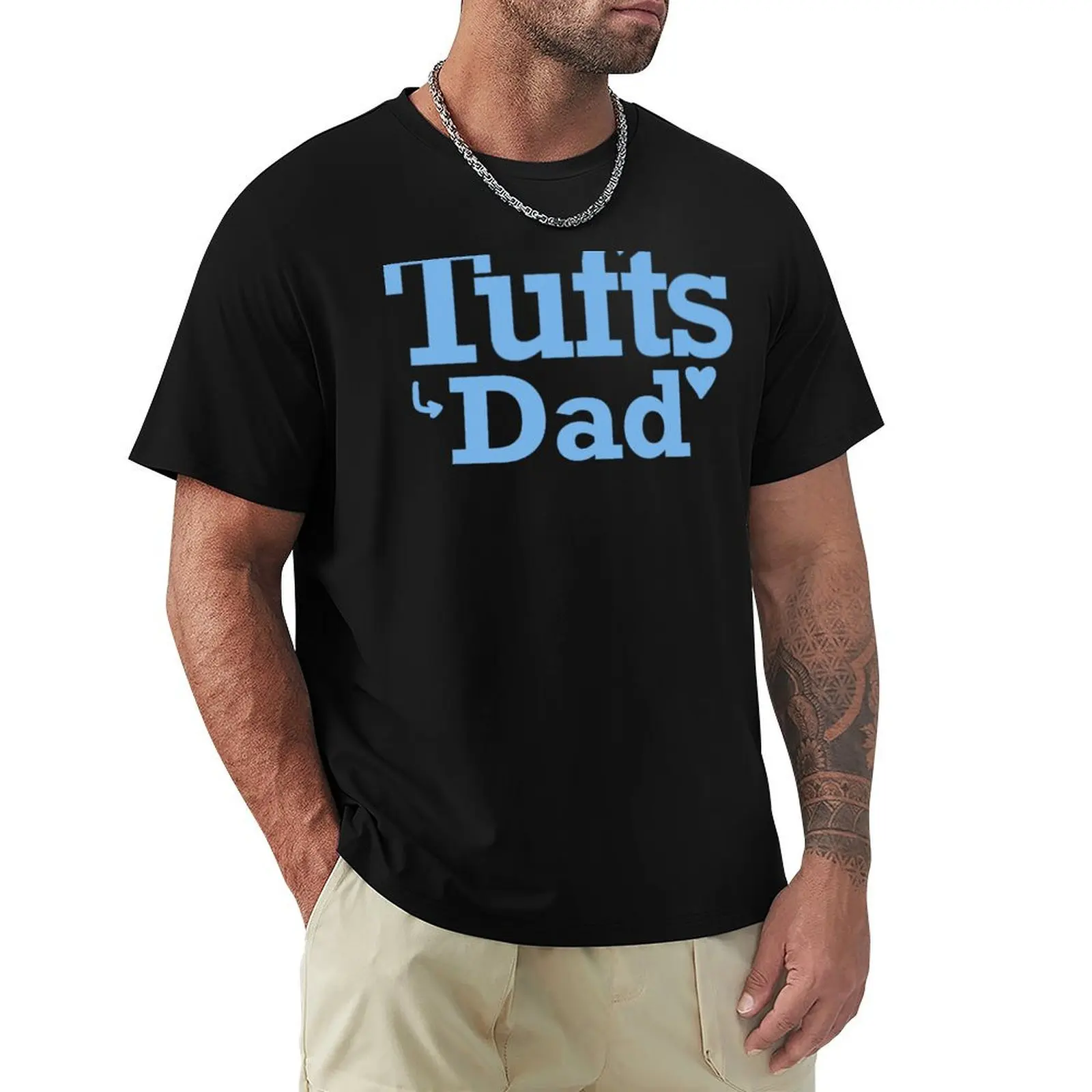 Tufts University Dad - Simple Sticker T-Shirt essential t shirt man t shirt shirts men graphic