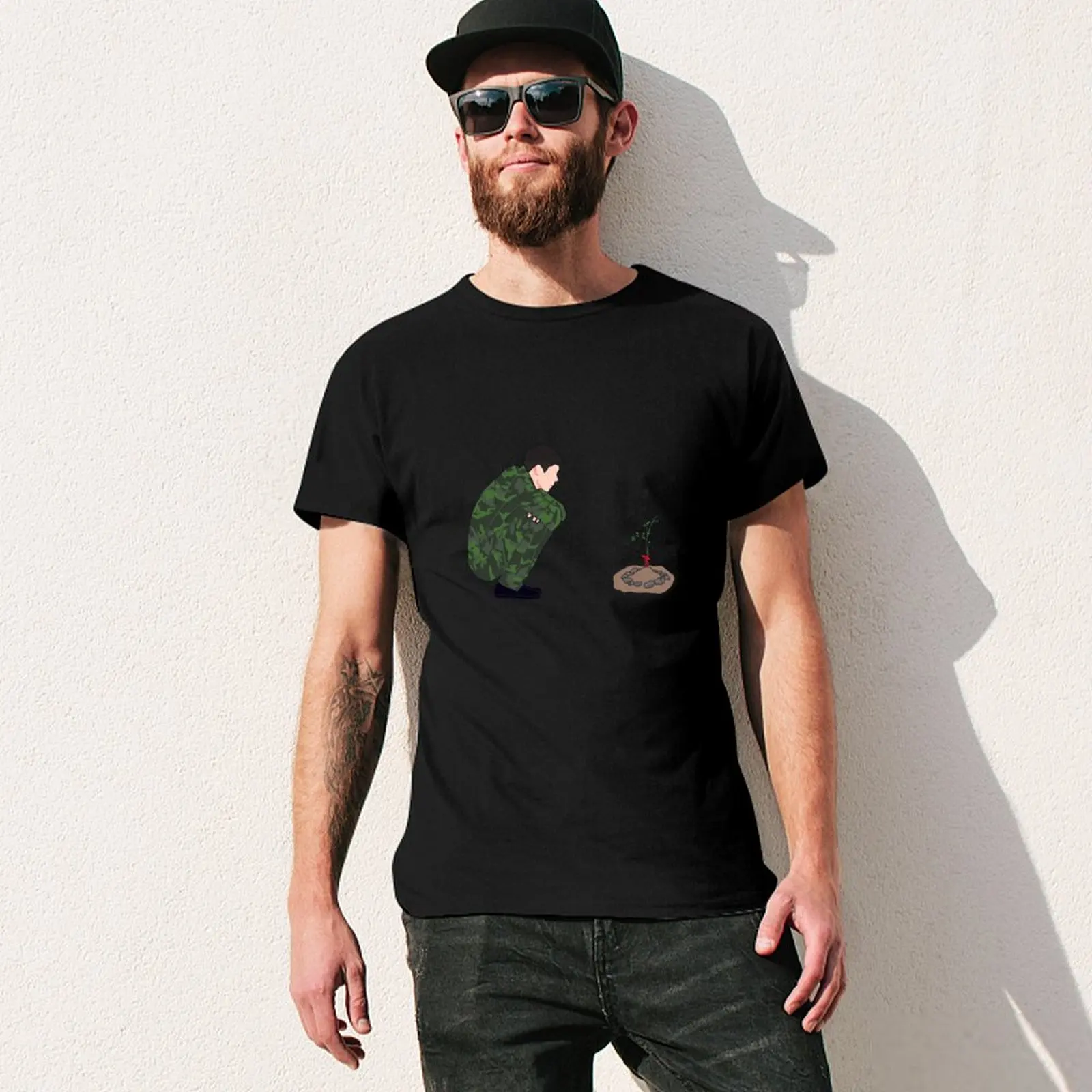 Crash landing on you - TOMATO PLANT T-Shirt boys animal print graphics vintage t shirts big and tall t shirts for men