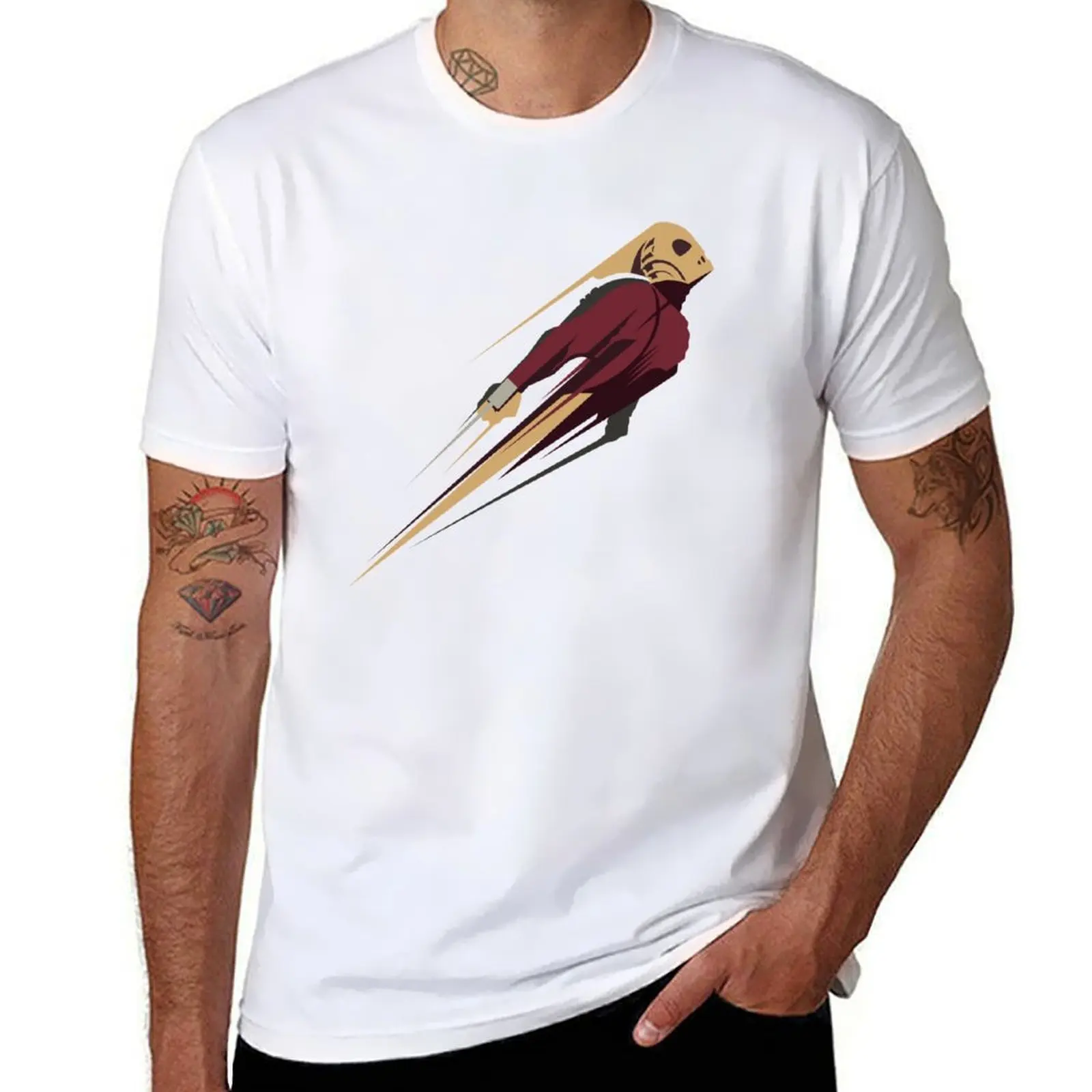 

The Rocketeer T-Shirt anime tshirt g man t shirts for men T-Shirt