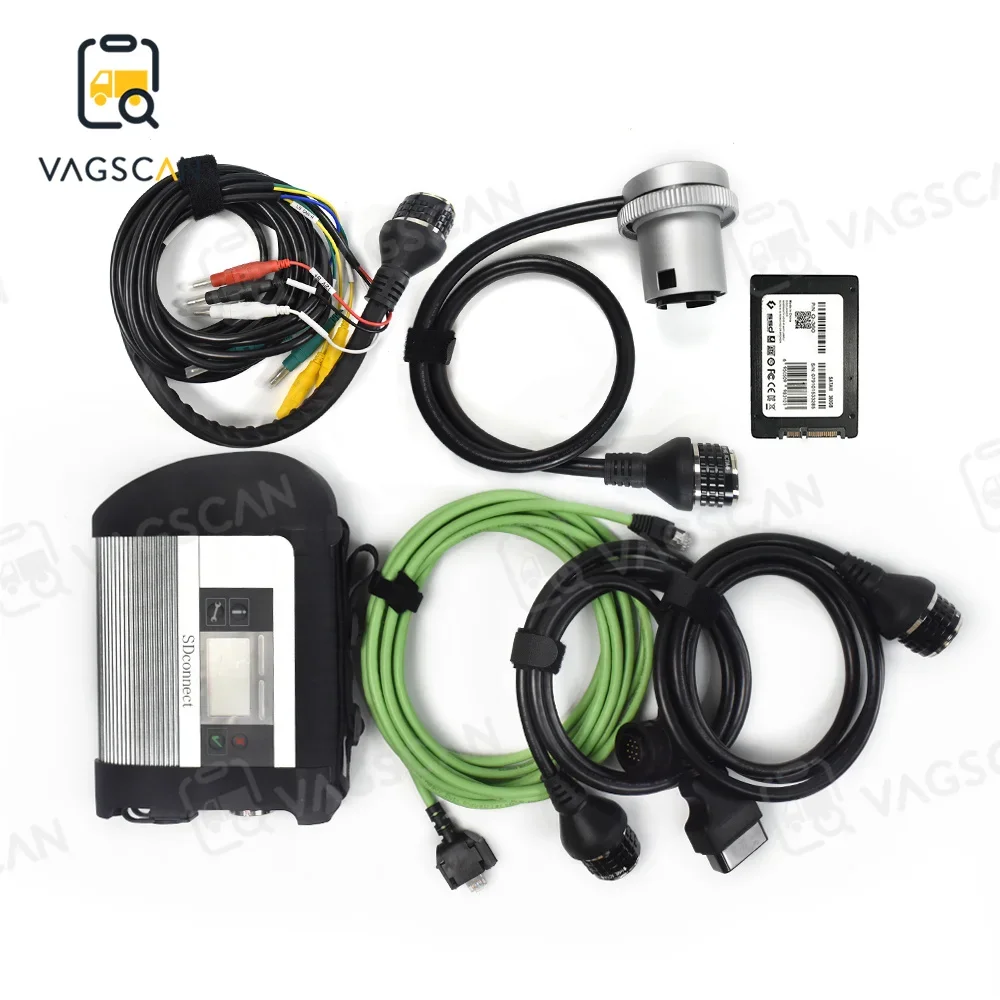 for Xentry DAS Car Truck diagnostic tool SD C4 For Car Truck Bus Xentry Full Chip SD Connect DOIP C4 Compact 4 Star