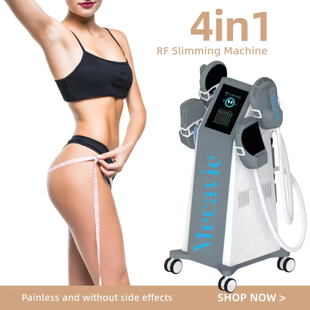 

NEW 2025 Nova Aesthetics Emt Slimming Machine Rf 4/5 Handles Body Sculpt Muscle Neo With Rf Fat Burning Gym Use