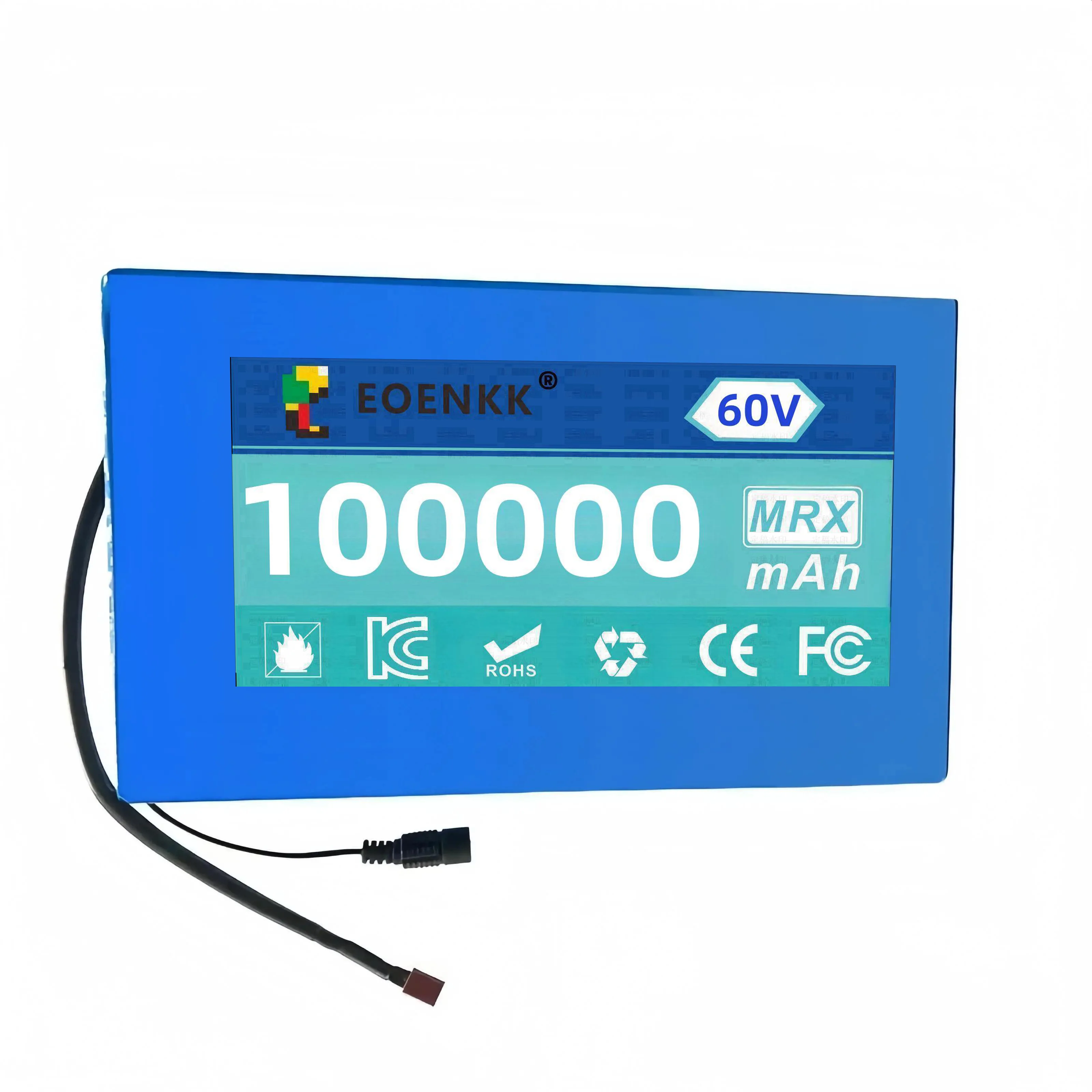NEW 16S6P 60V 100Ah Rechargeable 2400W Lithium Battery Pack Original 60v for 60V 100Ah Electric Ebike Bicycle Scooter Batterie