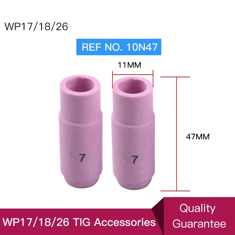 TIG Welding Machine Accessories/Consumables porcelain WP26 17 18 series Shield Cups Nozzles