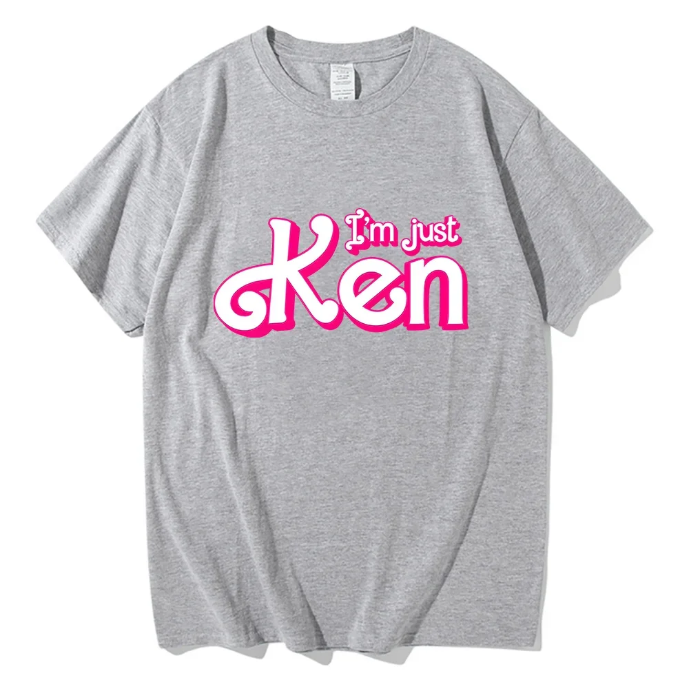 تي شيرت أنا Just Ken RyanGosling للربيع برقبة دائرية تي شيرت مطبوع تي شيرت Ropa Hombre ملابس مريحة #3