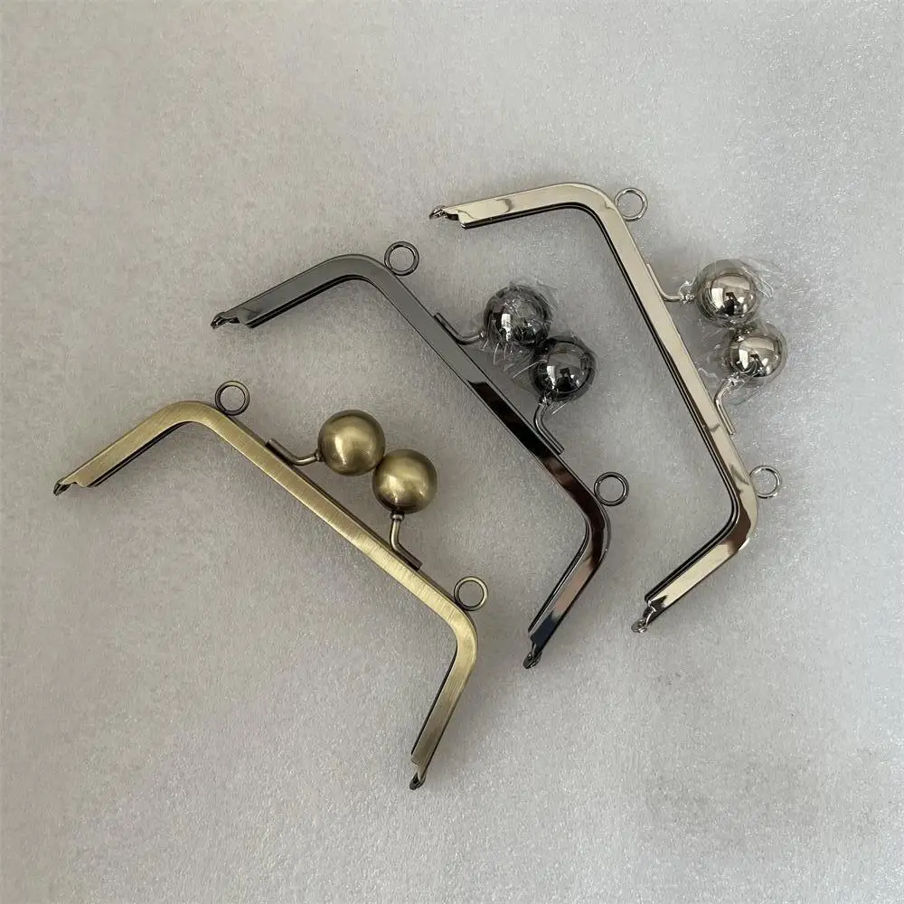 17,5 cm Big Ball Geldbörse Rahmen Ehe Lock Verschluss Mit Schrauben Handtasche Haken Runde Aufhänger Teile Handgemachte Tasche Hardware Zubehör – Detail 1