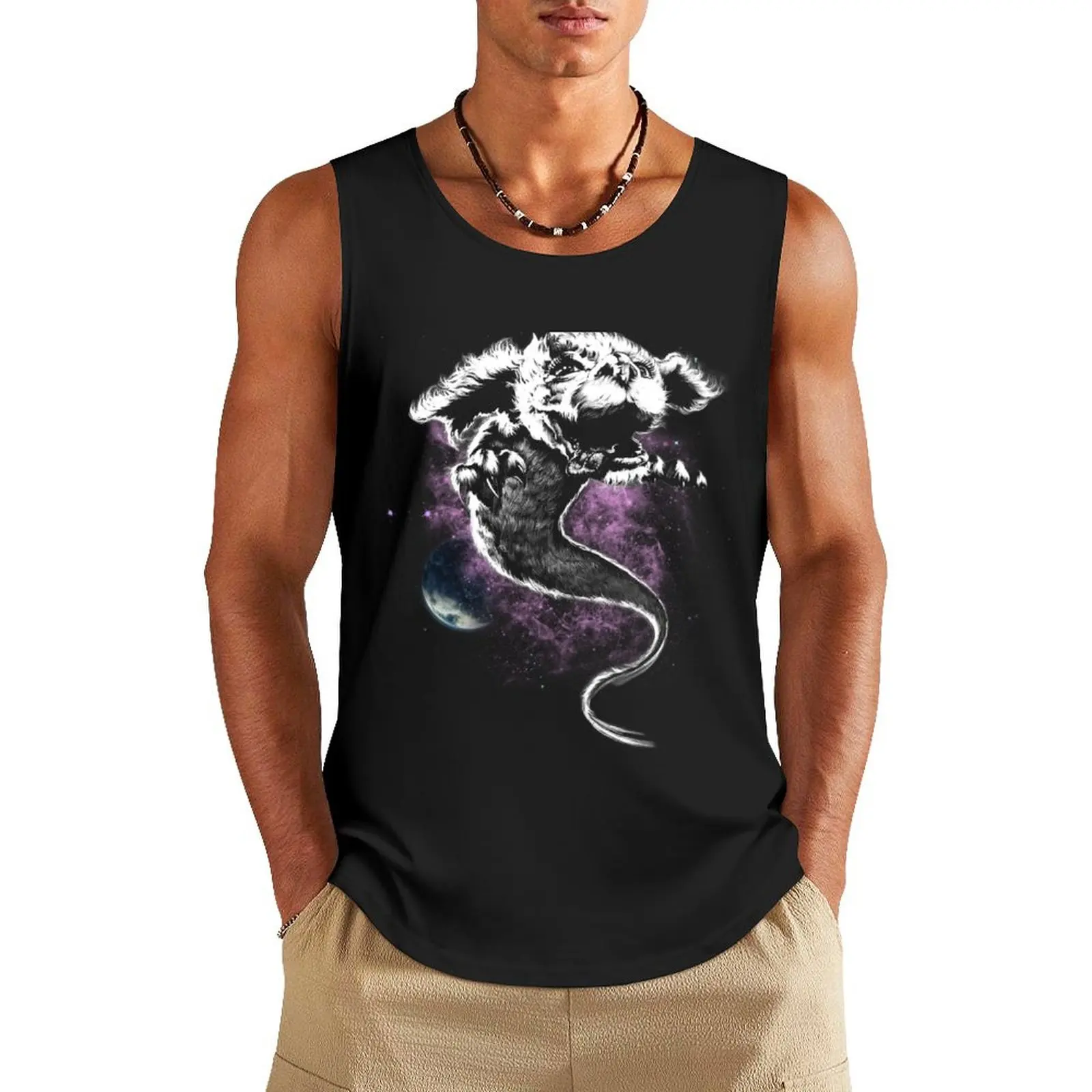 

The Ever Cosmic Story Tank Top t-shirt for man fashion 2025 man fitness clothing for men
