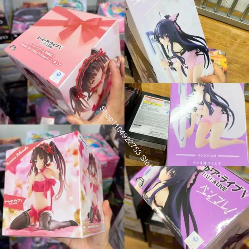 

BANDAI NAMCO BANPRESTO Date A Live Yatogami Tohka сладкий шелковый вариант Токисаки Куруми Фигурка Модель Подарки В наличии Оригинальные игрушки