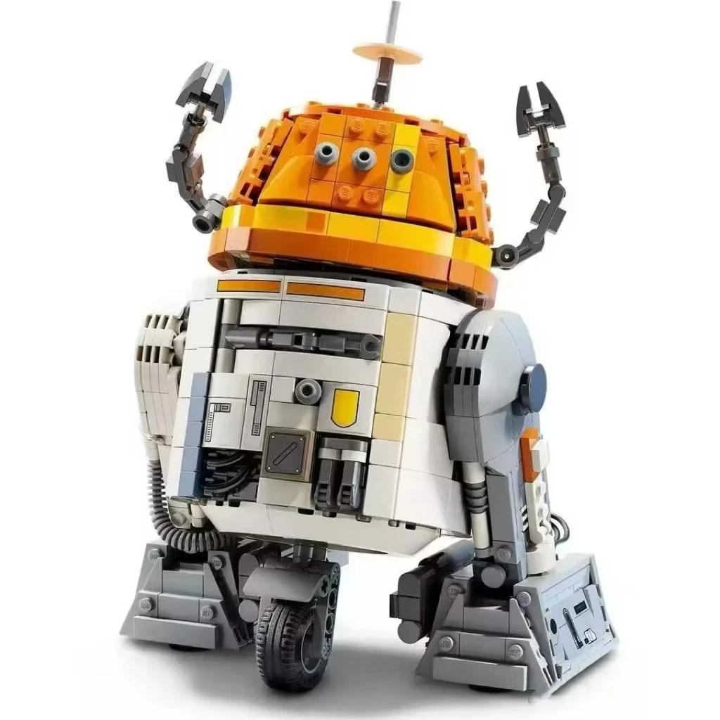 

1039PCS C1-10P Chopper Robot Building Blocks MOC Figuren 75416 Model Assembly Brick Puzzle Toy Gift