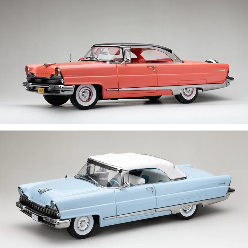 

1/18 Scale 1956 Lincoln Hard Top Simulation Alloy Car Model Static Display Collectible Toy Gift Souvenir Decration