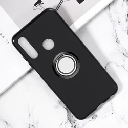 For Lenovo A5s A5 A6 K9 K10 Note Z6 Lite Pro K5 Play K5s S5 (K520) 2018 Back Ring Holder Bracket Cover Soft Silicone Case