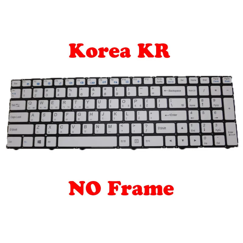 US TW KR Keyboard For CLEVO WA50SHQ WA50SJQ MP-13M13K0-4302 6-80-WA500-020-1 MP-13M13RC-4302 6-80-WA5B0-020-1 MP-13M13US-4302