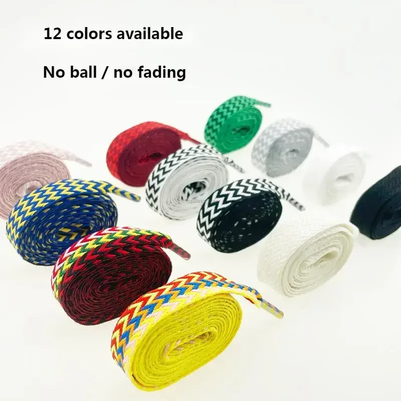 luxury brand Shoelaces for Sneakers AF1 Shoe laces Width 1.5cm/2cm/3cm Shoelace Flat Laces Shoes 120/140/160cm Strings