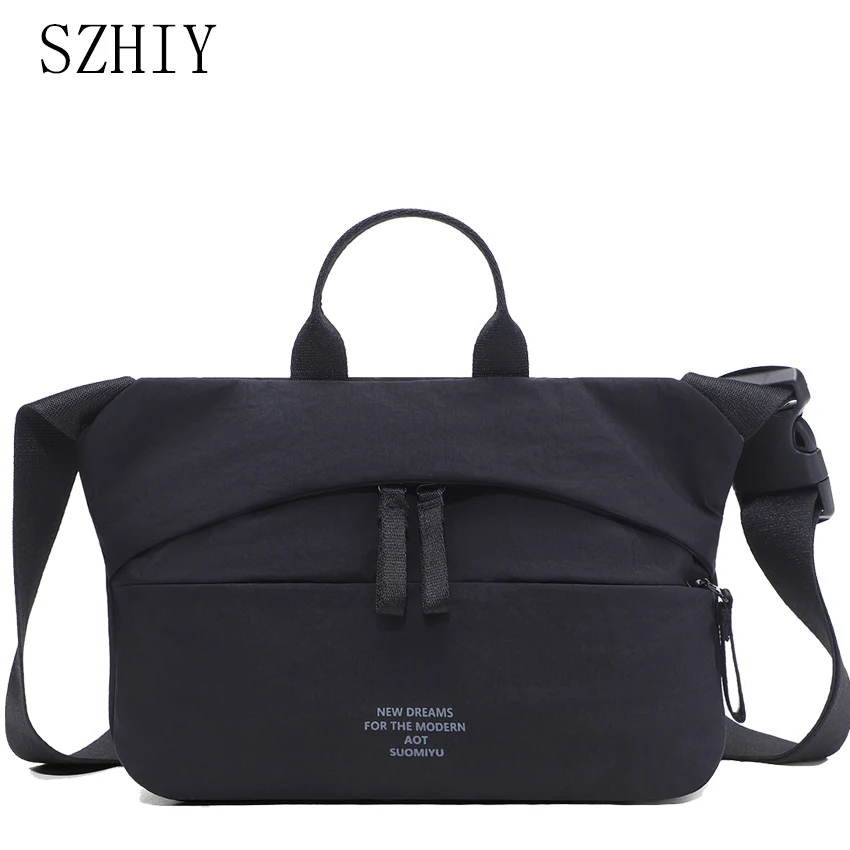 

Многослойная тканевая сумка-клатч для женщин, новая водонепроницаемая и легкая портативная сумка через плечо для путешествий, для мужчин и девушек