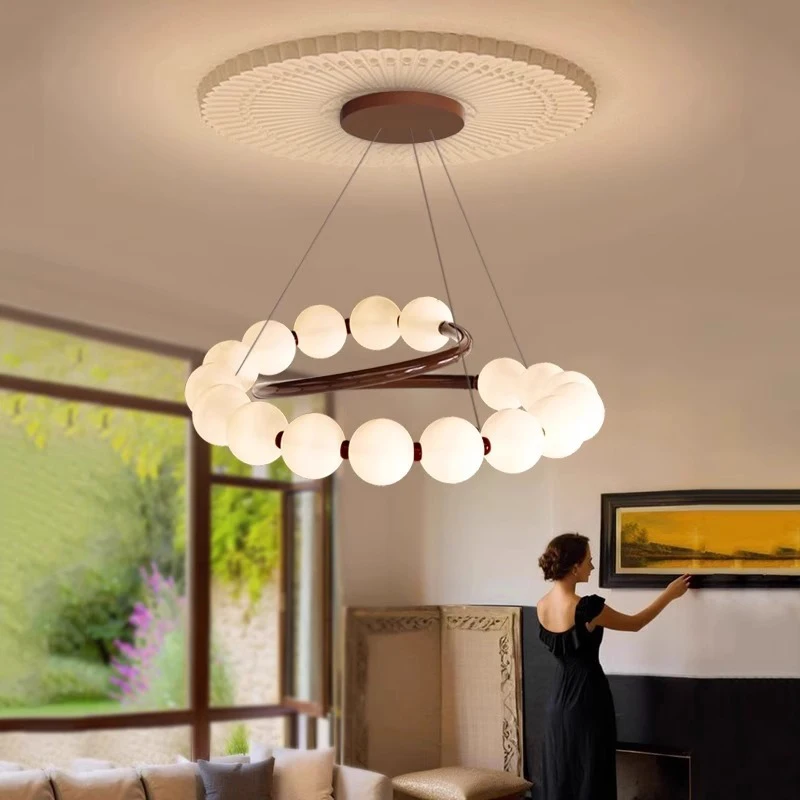 

Nordic Minimalist LED Pendant Light for Living Dining Rooms Kitchens Bedrooms Food Tables Chandelier Home Decor Light Fixture
