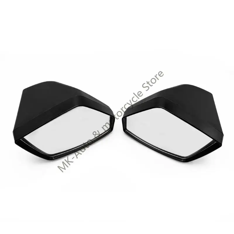 

F62F 2 шт. широкоугольное зеркало заднего вида с защитой от сотрясений, алюминиевый кронштейн с обзором 140 градусов, аксессуар