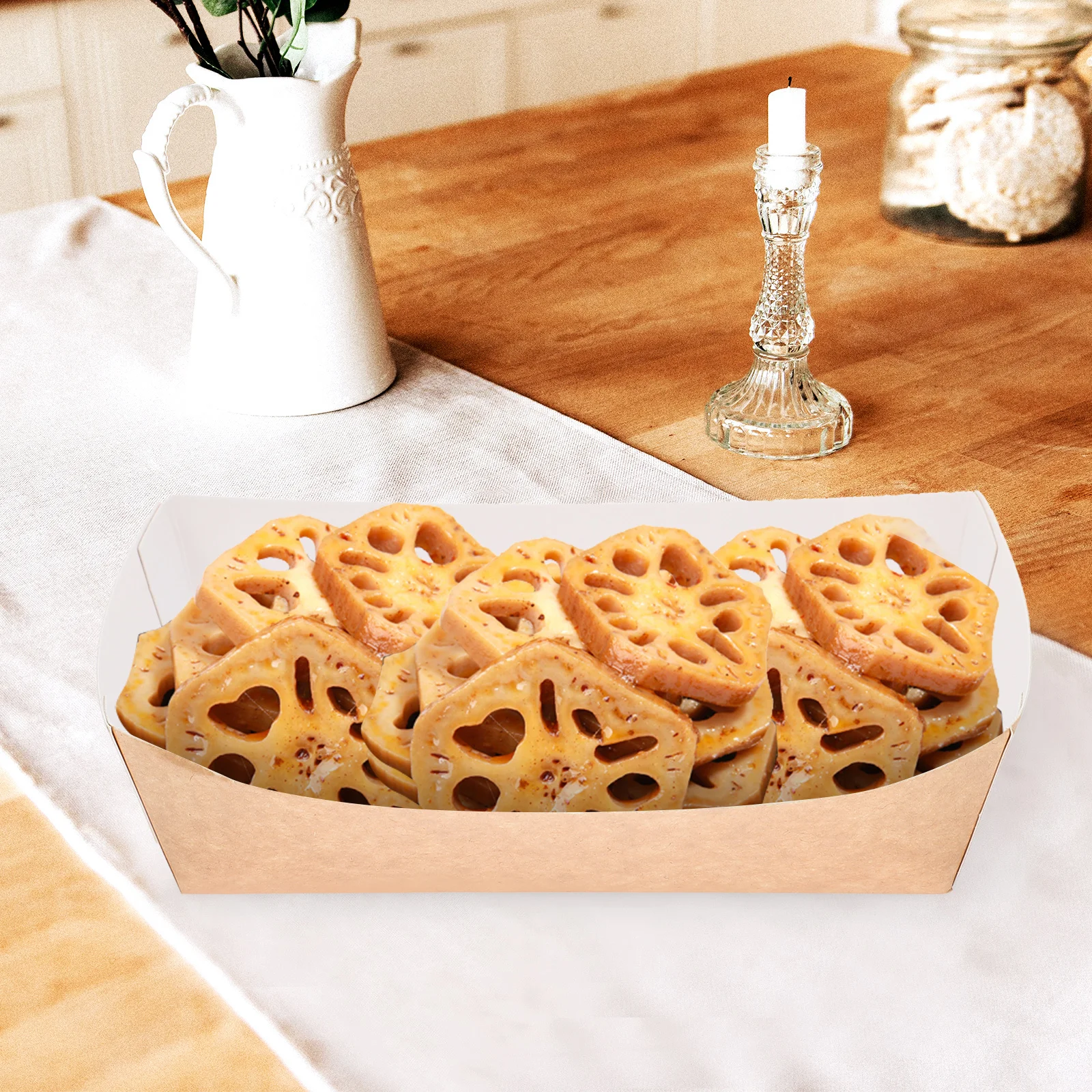 : Wegwerpvoedselboten/-bakken