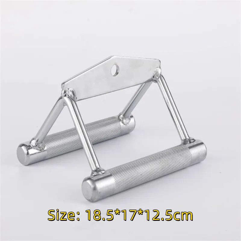 Gym Gantry V-Shaped Handle Pully Cable Machine Attachments Optional Triceps Rope D-Handle Strength Training Accessories