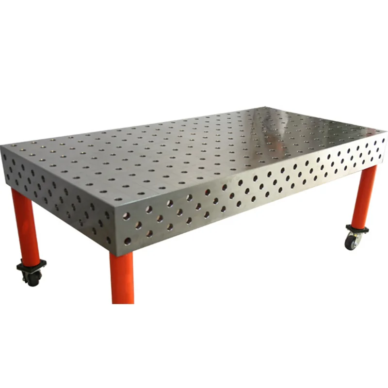 

OEM Size Customized 3D Welding Table D28 D16 Series with Fixtures Jigs Clamps Workbench