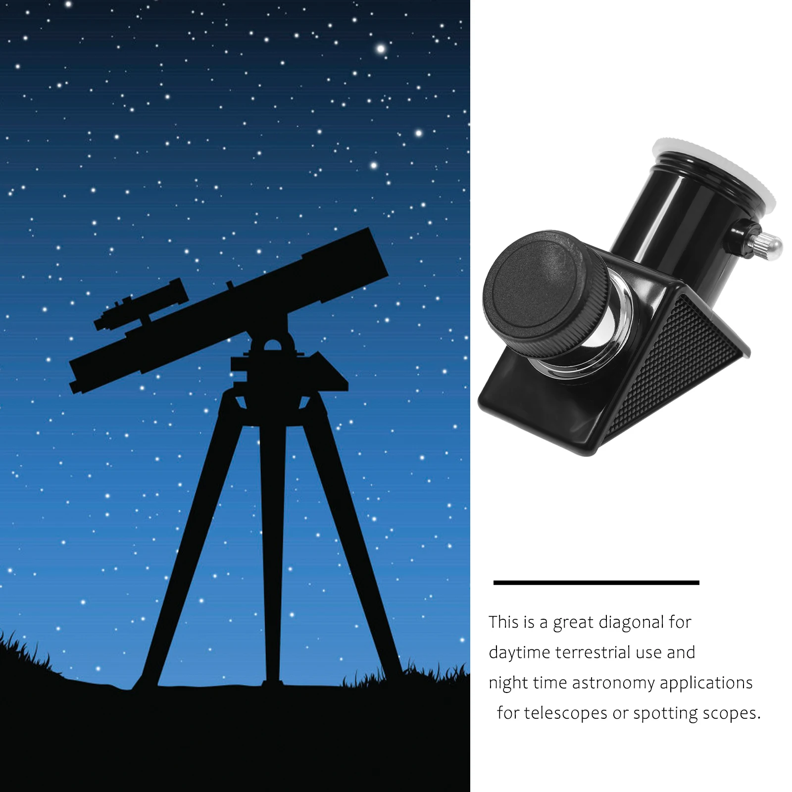 

Mirror Accessories Diagonal Adapter Component for Telescope Star Plastic