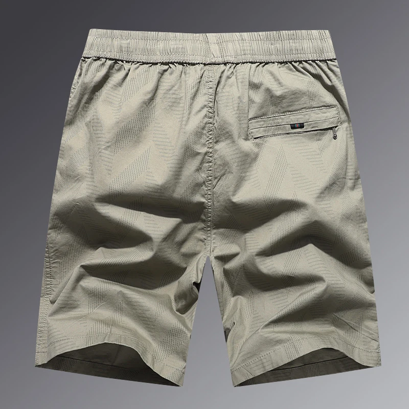 2026 New Summer Men's Cotton Shorts Casual Fashion Simple Outdoor Sports Five Points Pants Loose Breathable Plus Size Outerwear