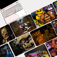 Fnaf Animatronics Rubber Small Thickened Mouse Pad Gaming Keyboard Table Mat Office Supplies Room Decor for Teen Girls Bedroom