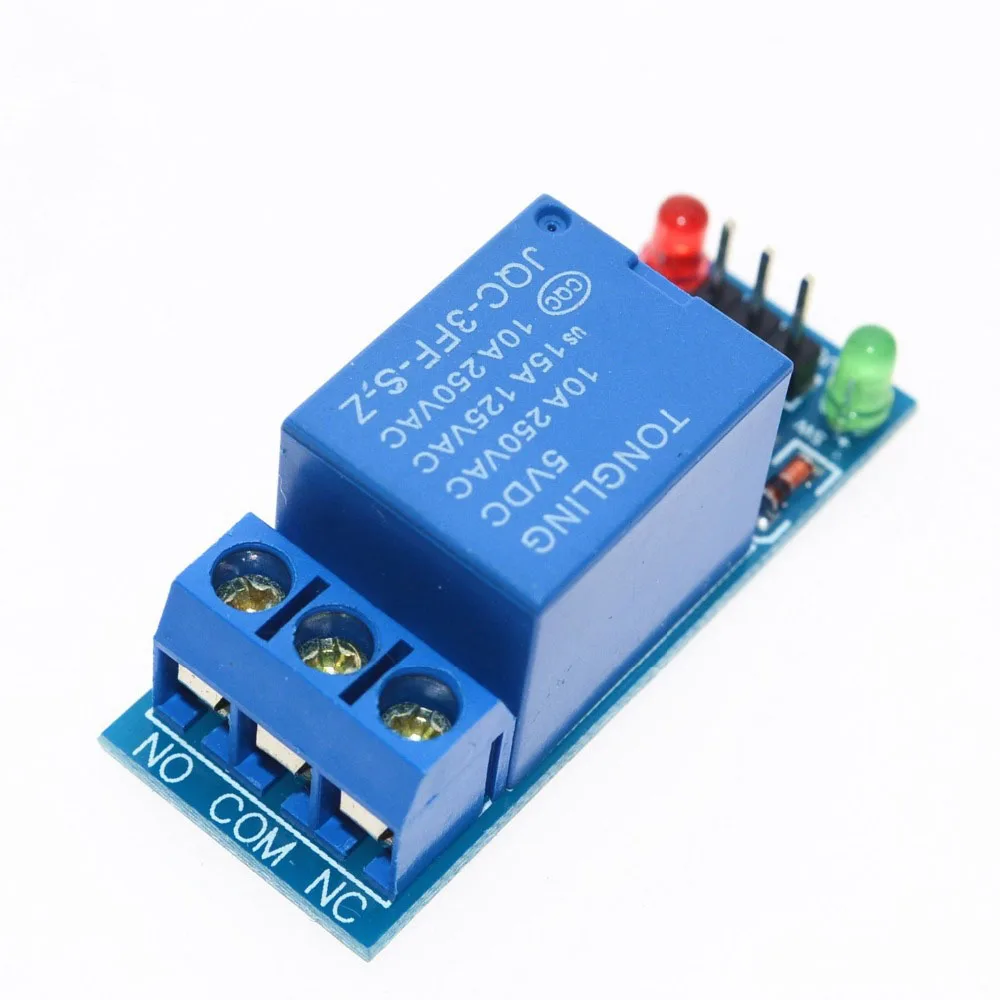 Módulo de relé de bajo nivel, 5V, 12V, 1, 2, 4, 8, 16 canales, escudo de placa de interfaz para PIC AVR DSP ARM MCU Arduino