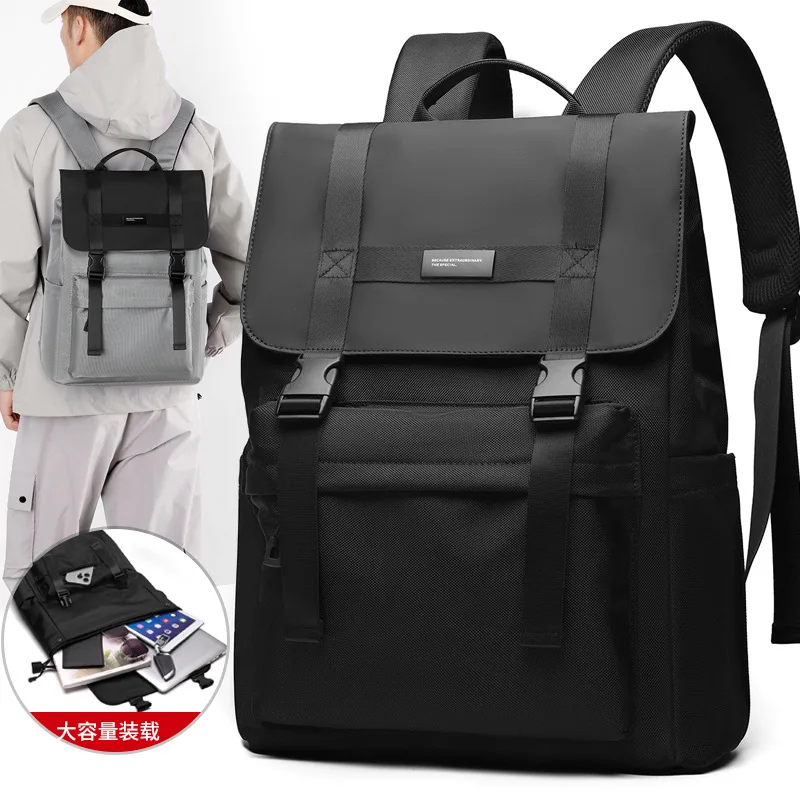 

2025 Spacious Laptop Backpack for Men & Women, Business Travel & College Rucksack, Minimalist Work-Friendly Bag