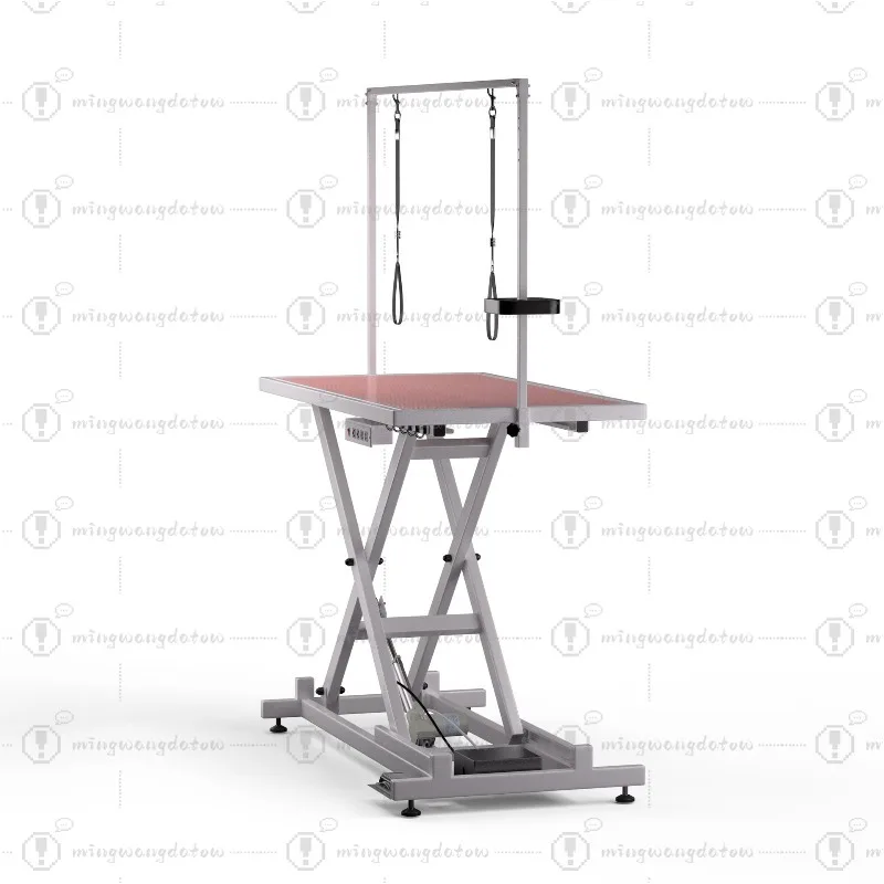 Large Electric Lift Pet Grooming Table for Big Dogs & Cats, Professional Salon Grooming Station for Washing, Trimming & Drying