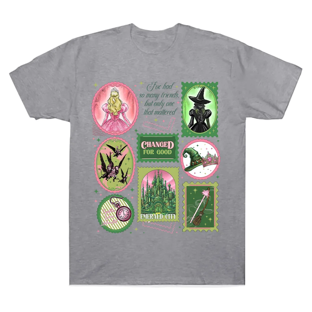 تي شيرت مستوحى من الفيلم الشريرة باللونين الوردي والأخضر تي شيرت شريرة من أجل جرافيك جيد تي شيرت بناتي هدايا مثالية تي شيرت للجنسين ملابس قطنية ناعمة