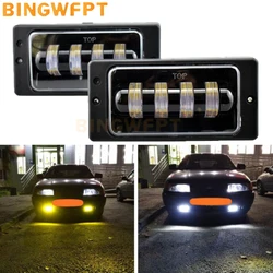 New Led Fog Lamp For Lada 2110-2114 Fog Light Headlight For Salman Sal-Man Fog Lamps For VAZ Headlights DRL Running Lights 12V